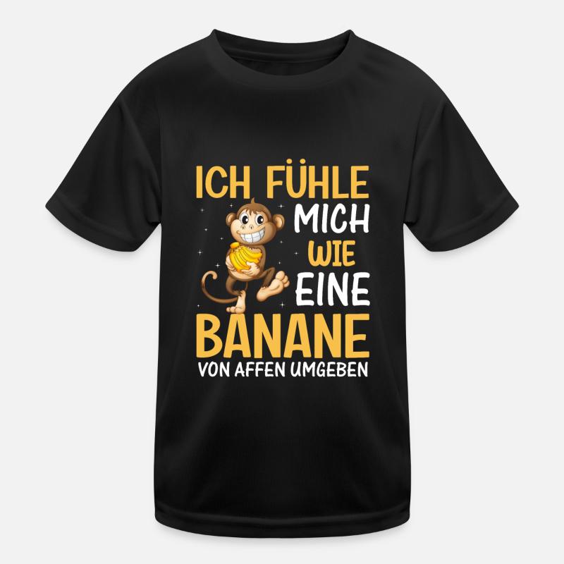 Banane Geschenk lustiger Spruch Kinder Funktions-T-Shirt
