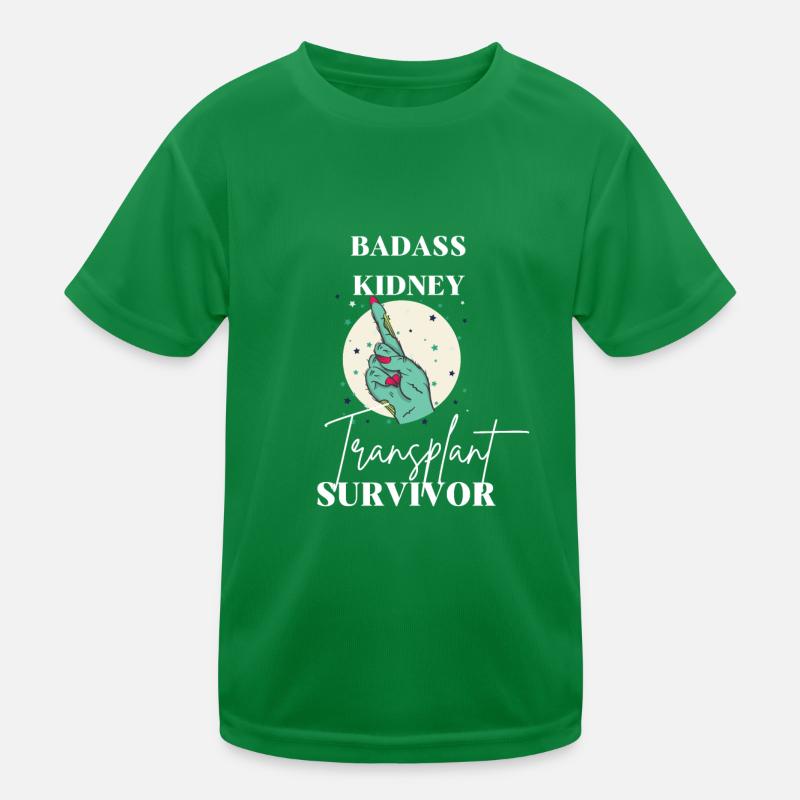 Badass Survivant d’une greffe de rein T-shirt sport Enfant