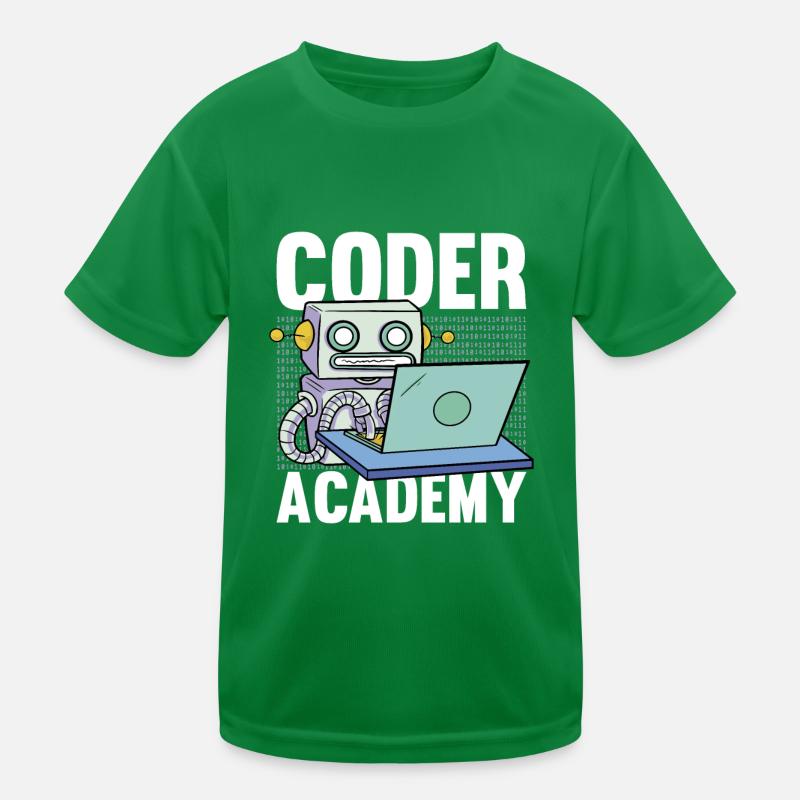 Programmierer Coder Software Entwickler Kinder Funktions-T-Shirt
