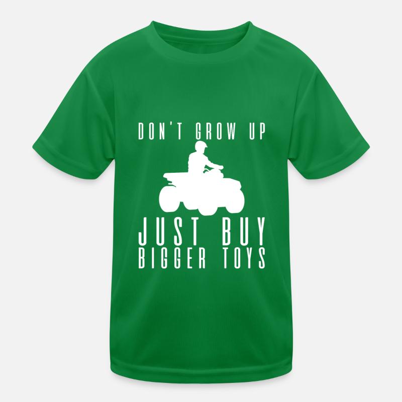Ne grandissez pas, achetez simplement de plus gros jouets 4 T-shirt sport Enfant