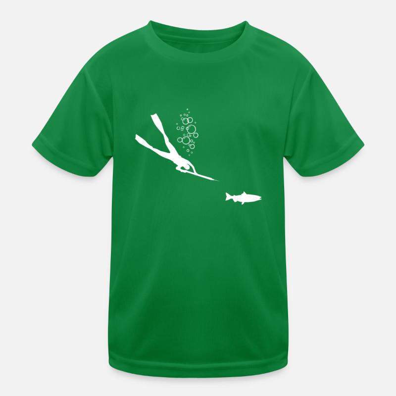 Pêche sous-marine T-shirt sport Enfant
