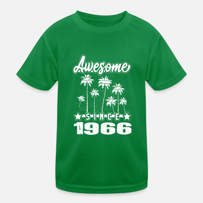Awesome Since 1966 Kinder Funktions-T-Shirt