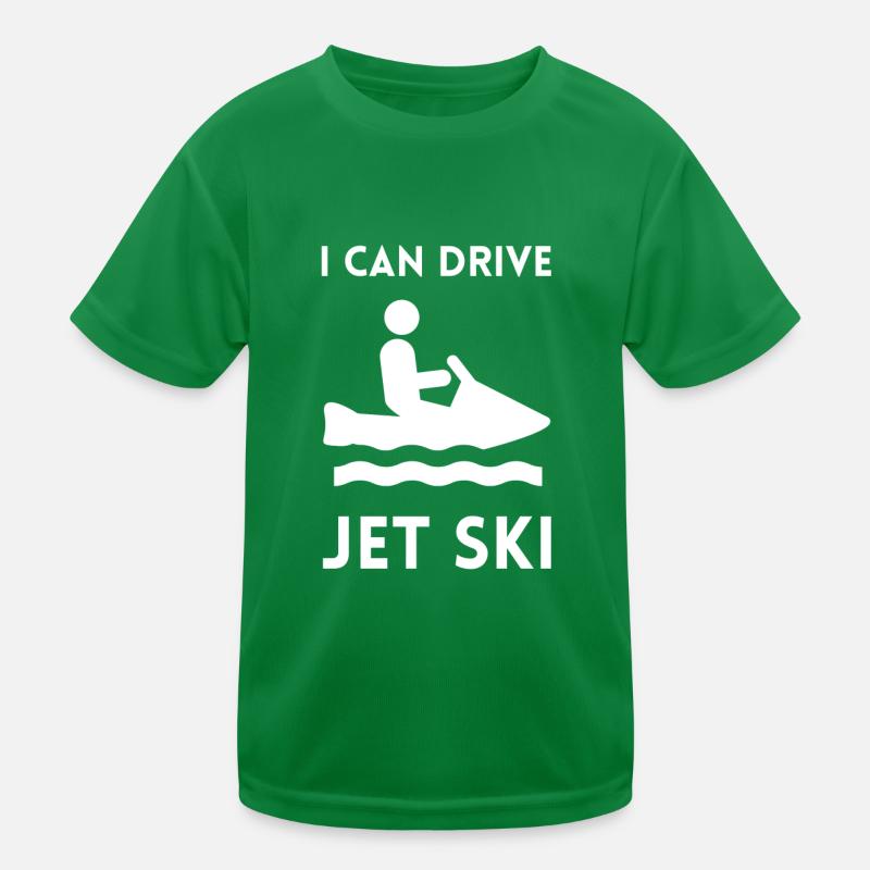 I can go jet skiing Kids Functional T-Shirt