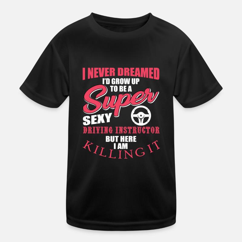 Driving instructor Kids Functional T-Shirt