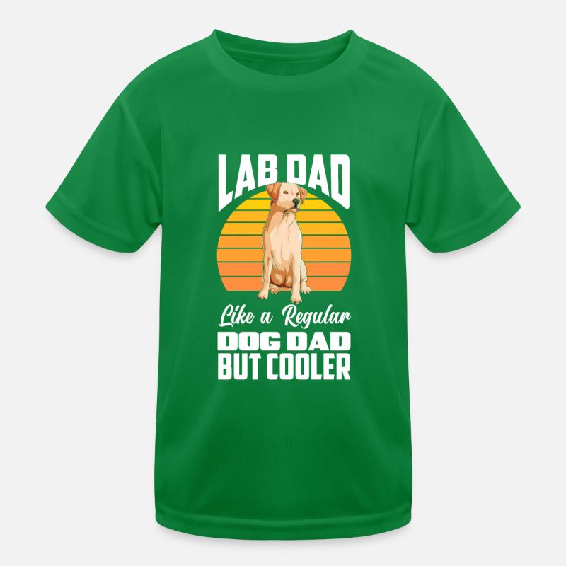 Labrador Dad Labrador Papa T-shirt sport Enfant