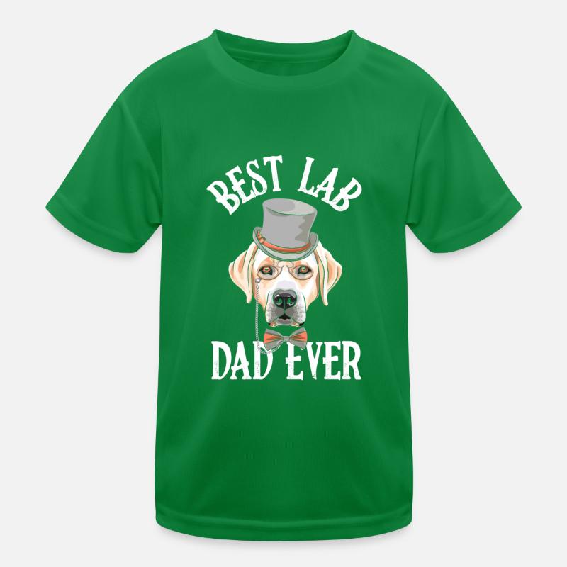 Meilleur Labrador Papa T-shirt sport Enfant