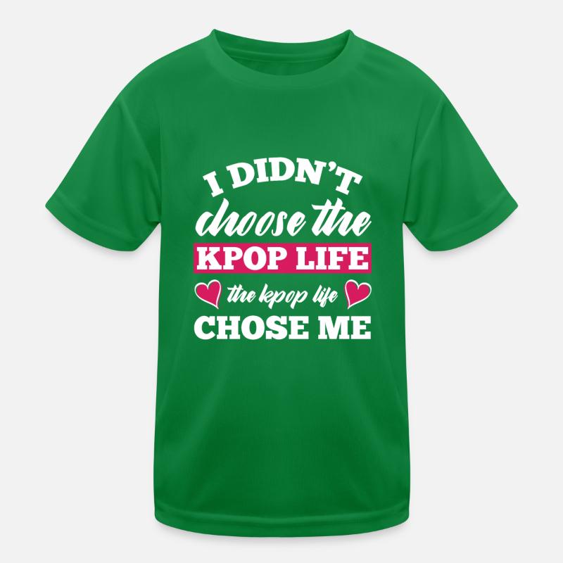 K-Pop K-Drama Musique pop coréenne T-shirt sport Enfant