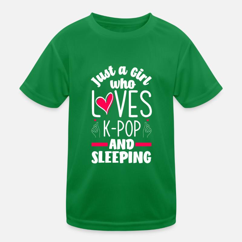 K-Pop K-Drama Musique pop coréenne T-shirt sport Enfant
