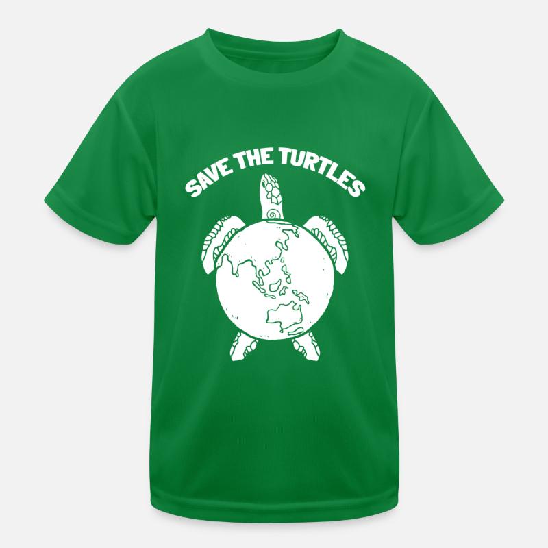 Sea turtles Environment Turtles save the Kids Functional T-Shirt