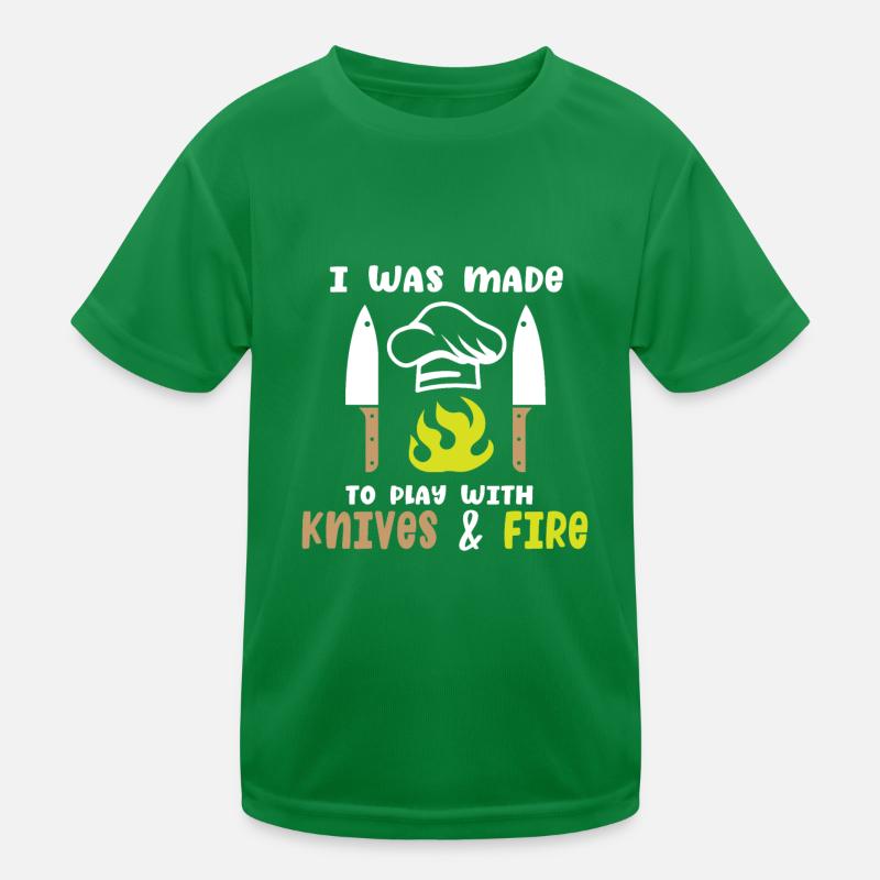 Cuisinier Chef étoilé Gastro Restaurant T-shirt sport Enfant