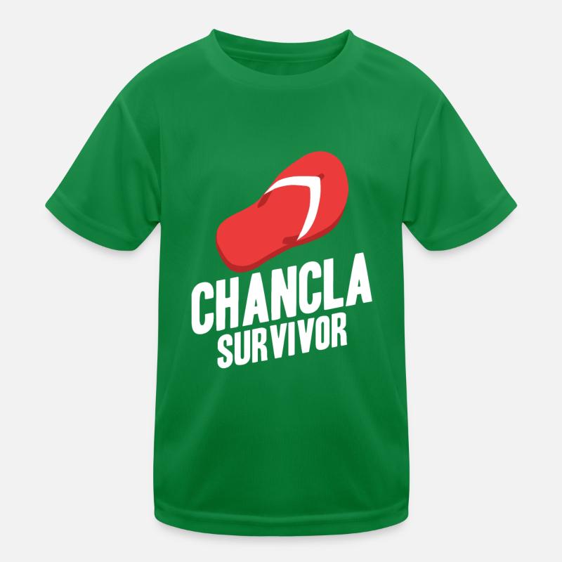 Chancla Überlebender Spanischer Mexikaner La Kinder Funktions-T-Shirt