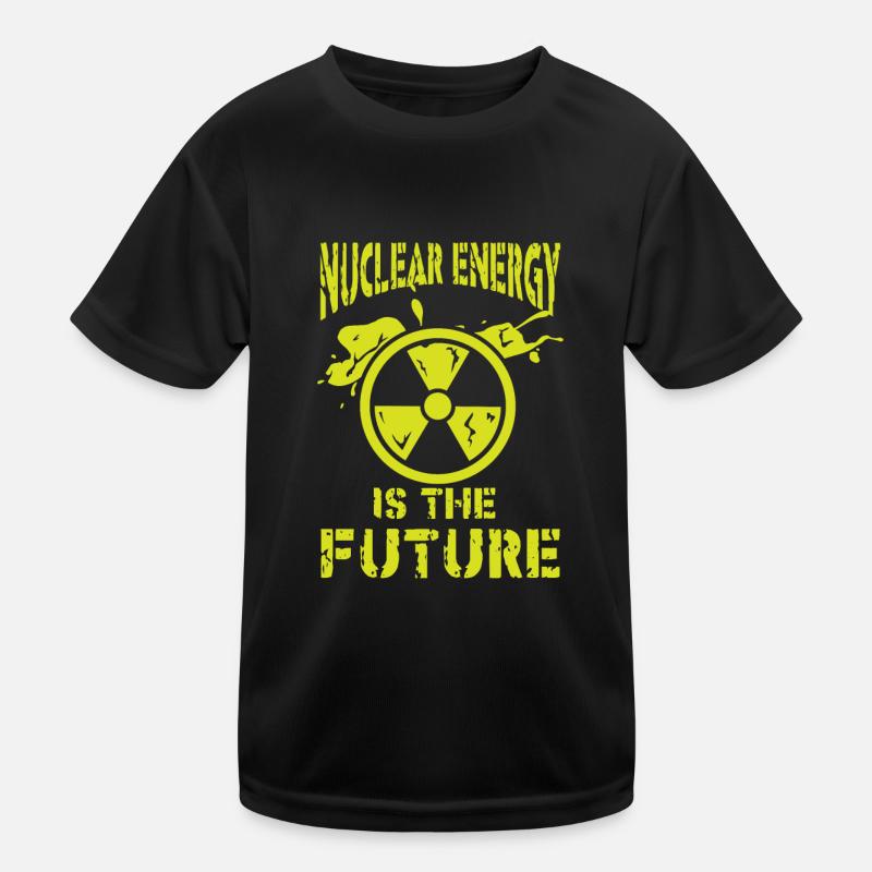 Atomkraftwerk AKW Atomkraft Nuclear Klimawandel Kinder Funktions-T-Shirt