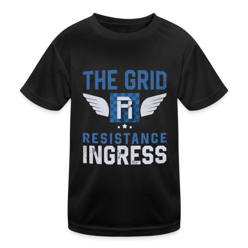 TheGrid Design - Kinder Funktions-T-Shirt