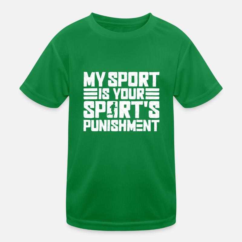 Marathonläufer Marathon Training Joggen Laufen Kinder Funktions-T-Shirt