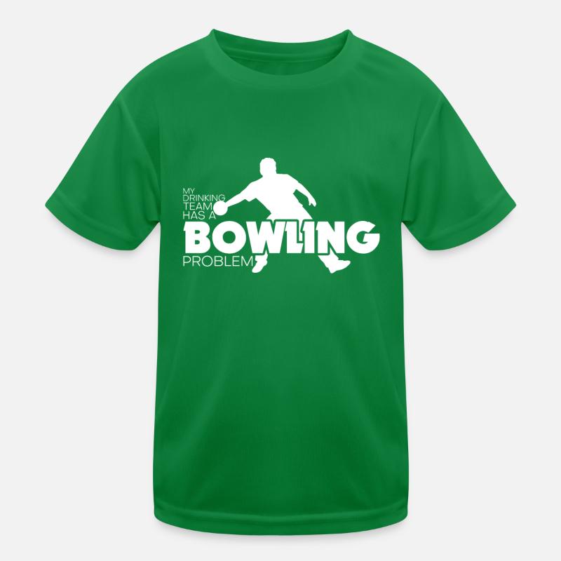 Bowling-Problem Kinder Funktions-T-Shirt