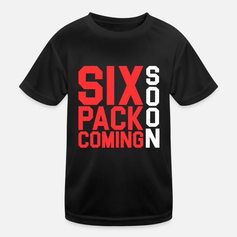Six Pack à venir 28 T-shirt sport Enfant