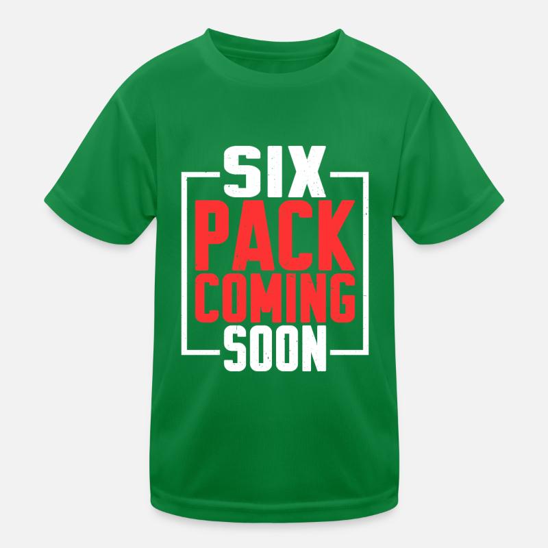 Six Pack à venir 27 T-shirt sport Enfant