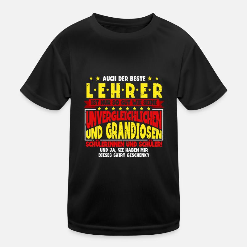 Lehrer Lehrerin Klassenlehrer Ich Bin Stolzer Kinder Funktions-T-Shirt