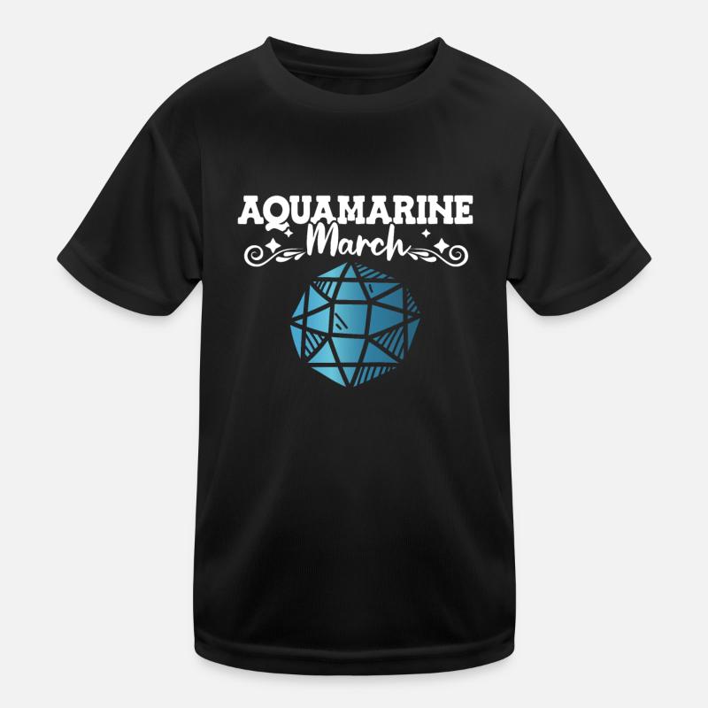 Edelsteine Kinder Funktions-T-Shirt