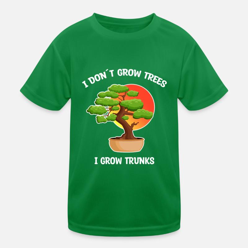 Bonsai Baum lustiger Spruch Gärtner Geschenkidee Kinder Funktions-T-Shirt