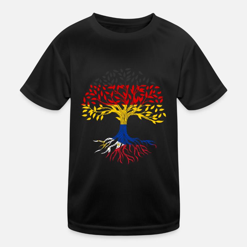 Roots Tree Germany Philippines Kids Functional T-Shirt