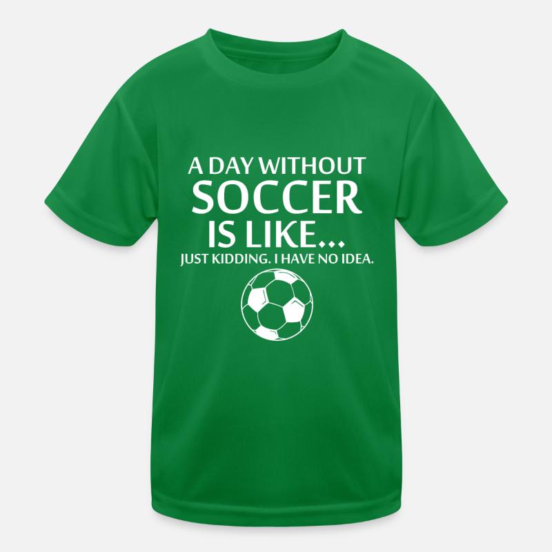 Fußball Idee Kinder Funktions-T-Shirt
