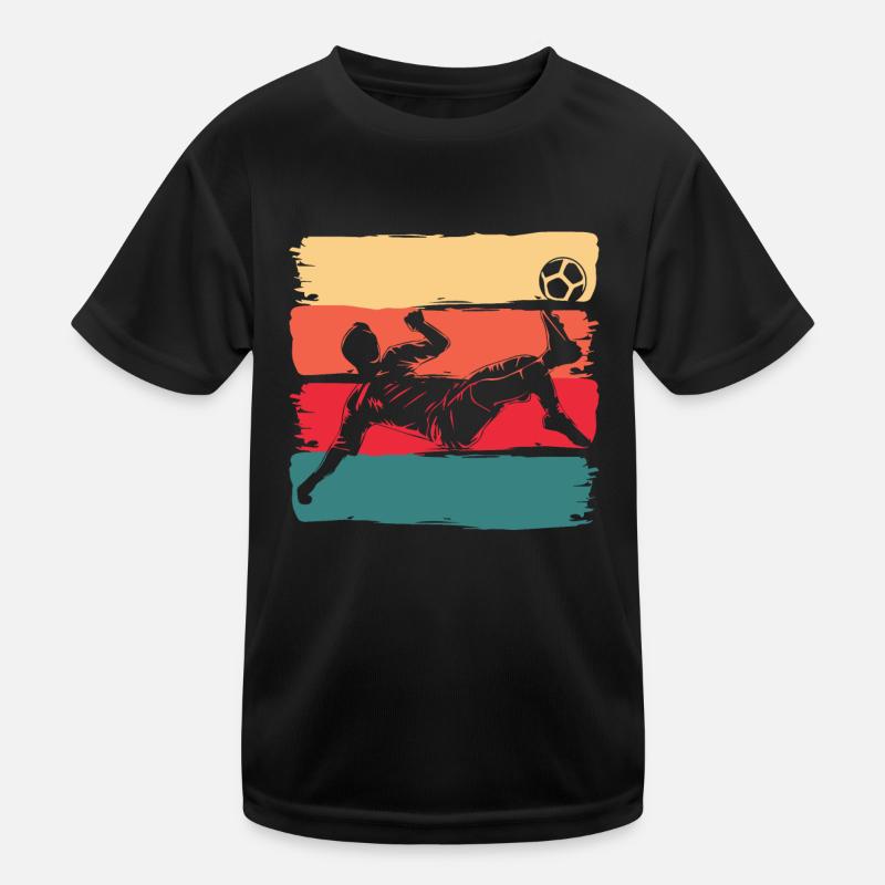 Retro-Kick Kinder Funktions-T-Shirt