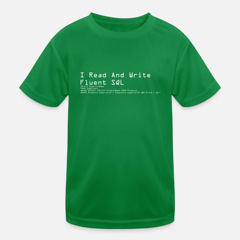 Programmierer Coder Software Entwickler Kinder Funktions-T-Shirt