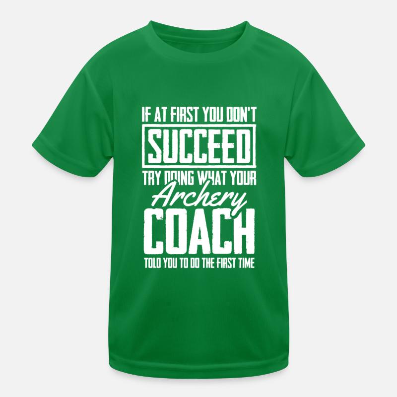 Archer Archery Arrow Archery Archery Kids Functional T-Shirt