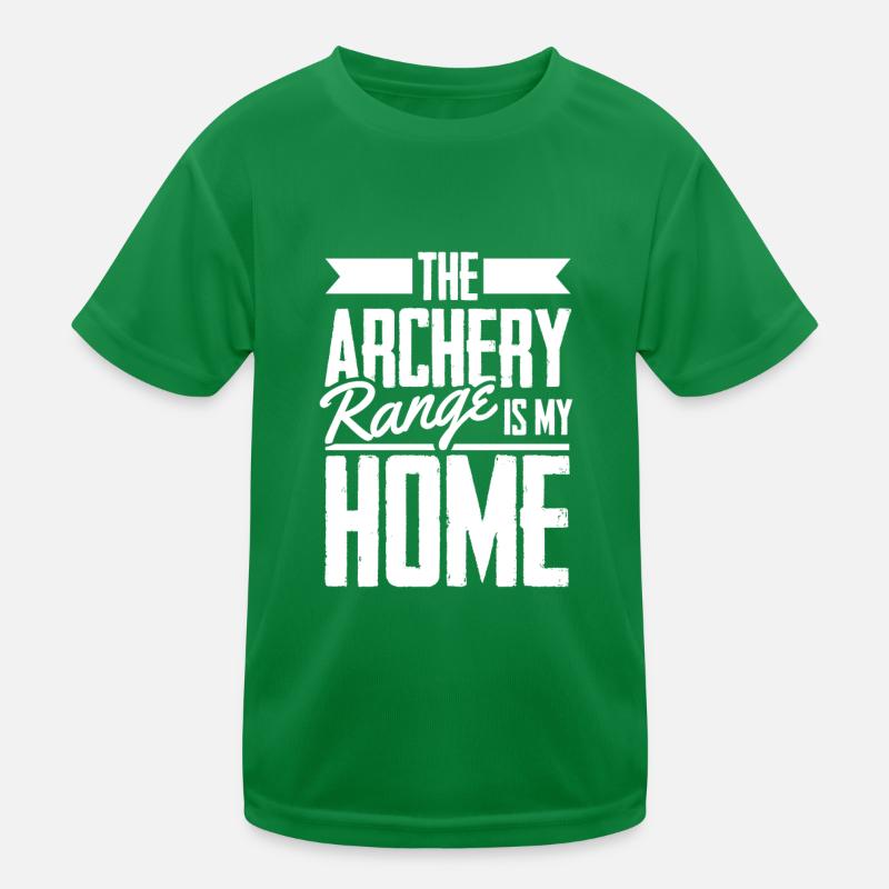 Archer Archery Arrow Archery Archery Kids Functional T-Shirt