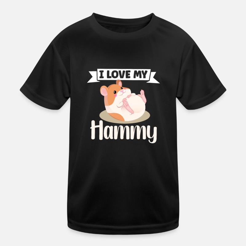 Hamster Fan Hamster Lover Hamsters Kinder Funktions-T-Shirt