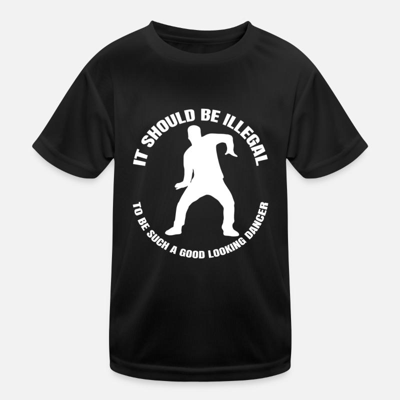 Breakdance Dancer Dance Sport Gift Dancing Kids Functional T-Shirt