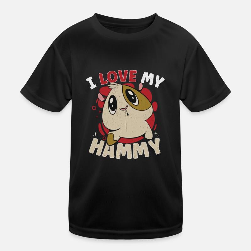 Hamster Fan Hamster Lover Hamsters Kinder Funktions-T-Shirt