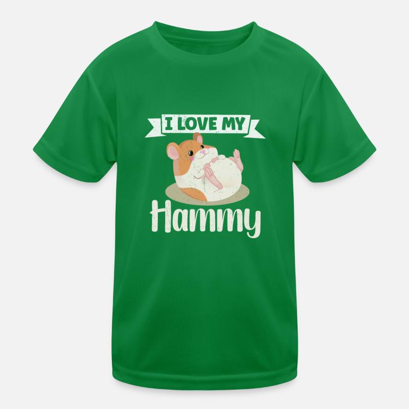 Hamster Fan Hamster Lover Hamsters Kinder Funktions-T-Shirt
