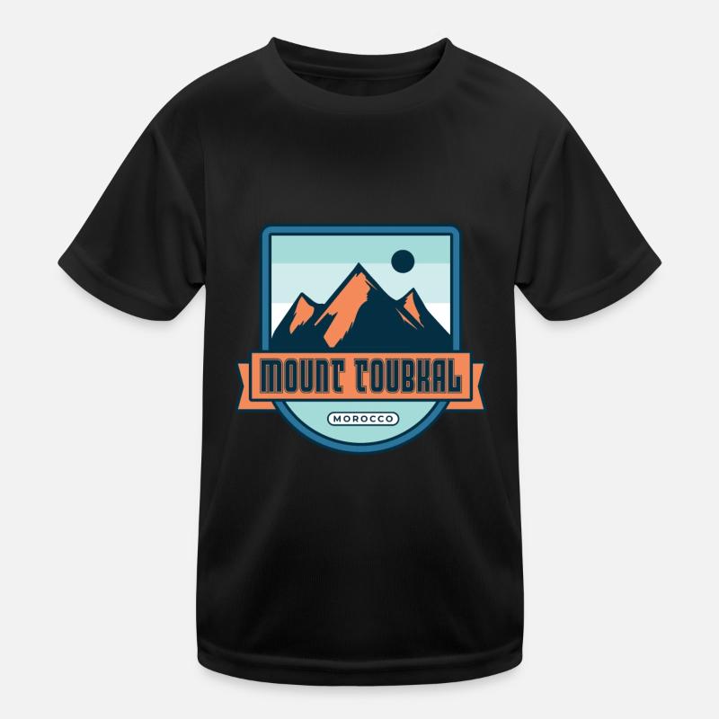 Mount Toubkal - Morocco Kids Functional T-Shirt