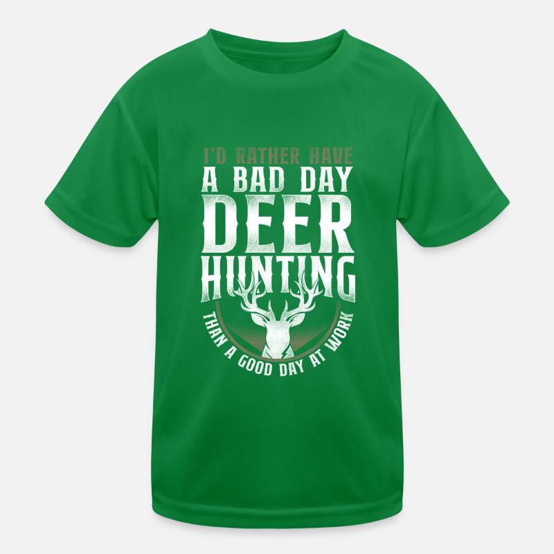 Buck Deer Hunting Hunter Vintage T-shirt sport Enfant