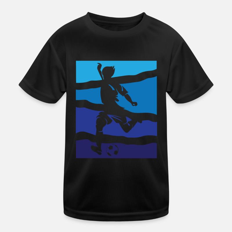 Fussball Score Kinder Funktions-T-Shirt
