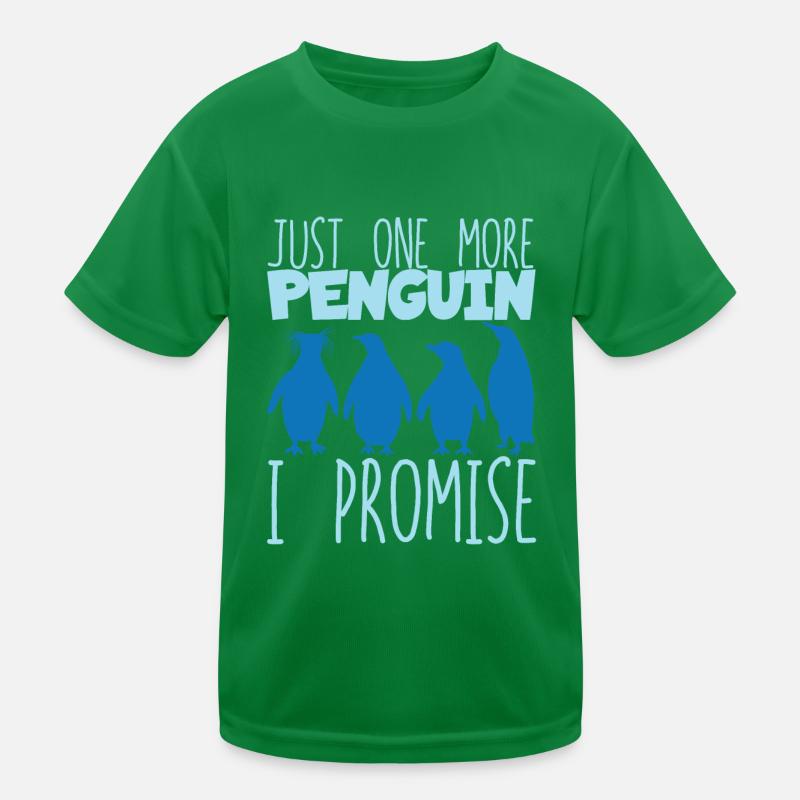 Letzter Pinguin Kinder Funktions-T-Shirt