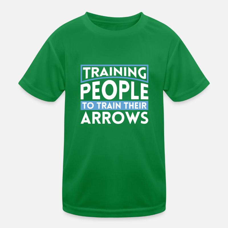 Archer Archery Arrow Archery Archery Kids Functional T-Shirt
