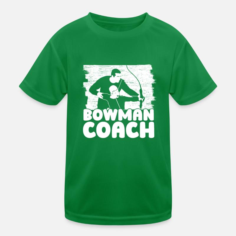 Bogenschütze Bogensport Pfeil Bogen Bogenschießen Kinder Funktions-T-Shirt