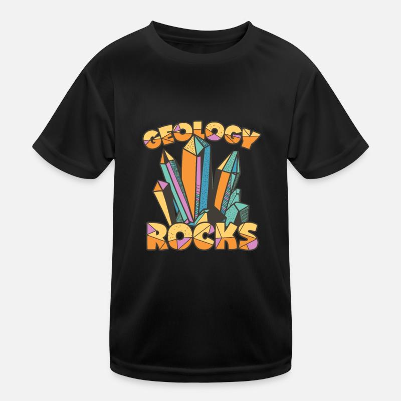 Geologie Kinder Funktions-T-Shirt