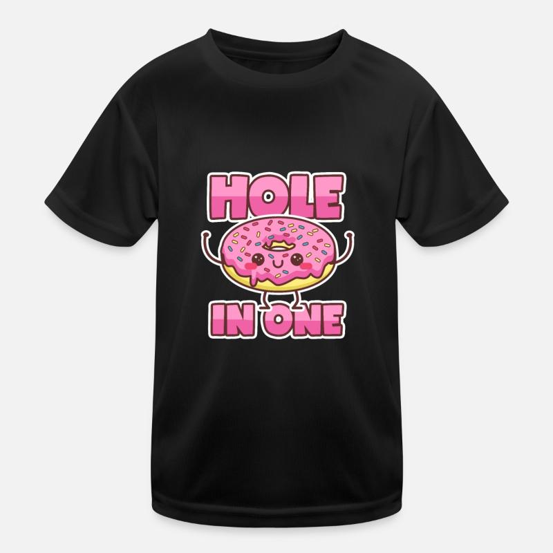 Donut: Trou en un T-shirt sport Enfant
