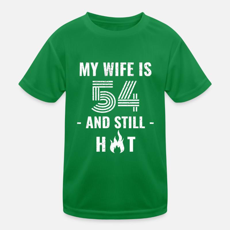 Cadeau d’anniversaire de 54 ans T-shirt sport Enfant