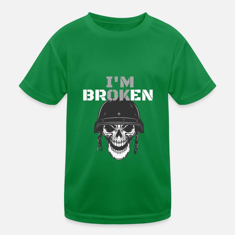 I am Broken Kids Functional T-Shirt