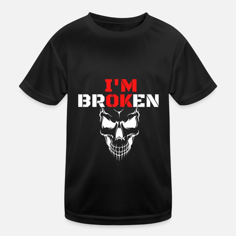 Je suis brisé T-shirt sport Enfant