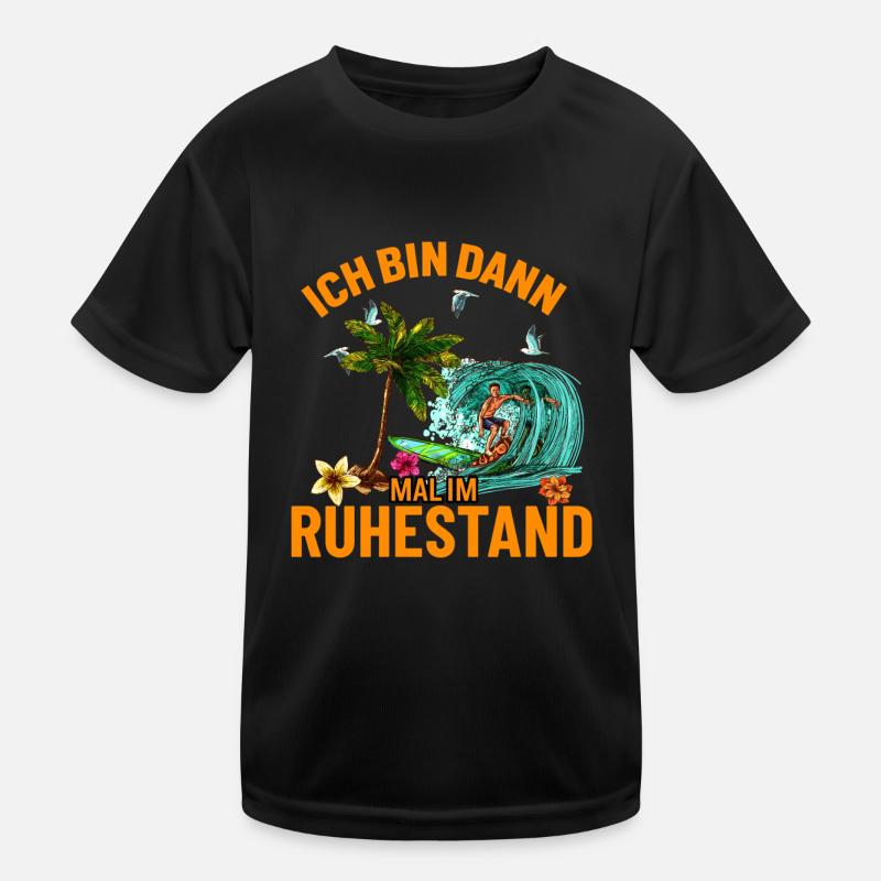 Im Ruhestand Kinder Funktions-T-Shirt