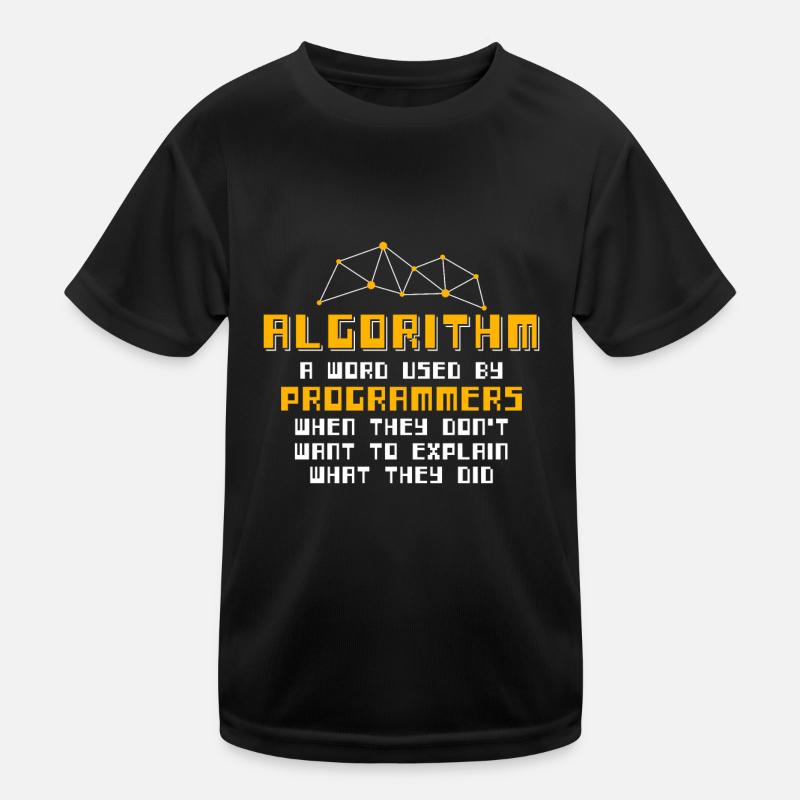 Algorithm Definition Programmers Nerd Machine Kinder Funktions-T-Shirt
