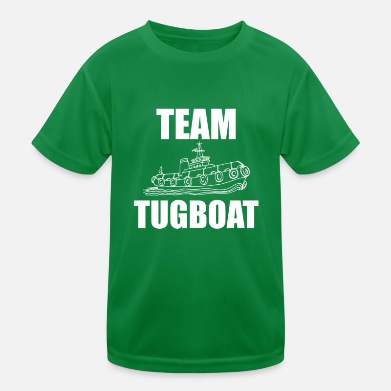 Team Schlepper Kinder Funktions-T-Shirt
