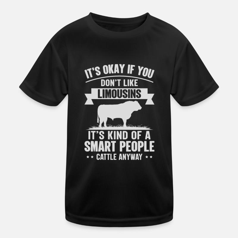 Smart People - Limousines de vaches T-shirt sport Enfant