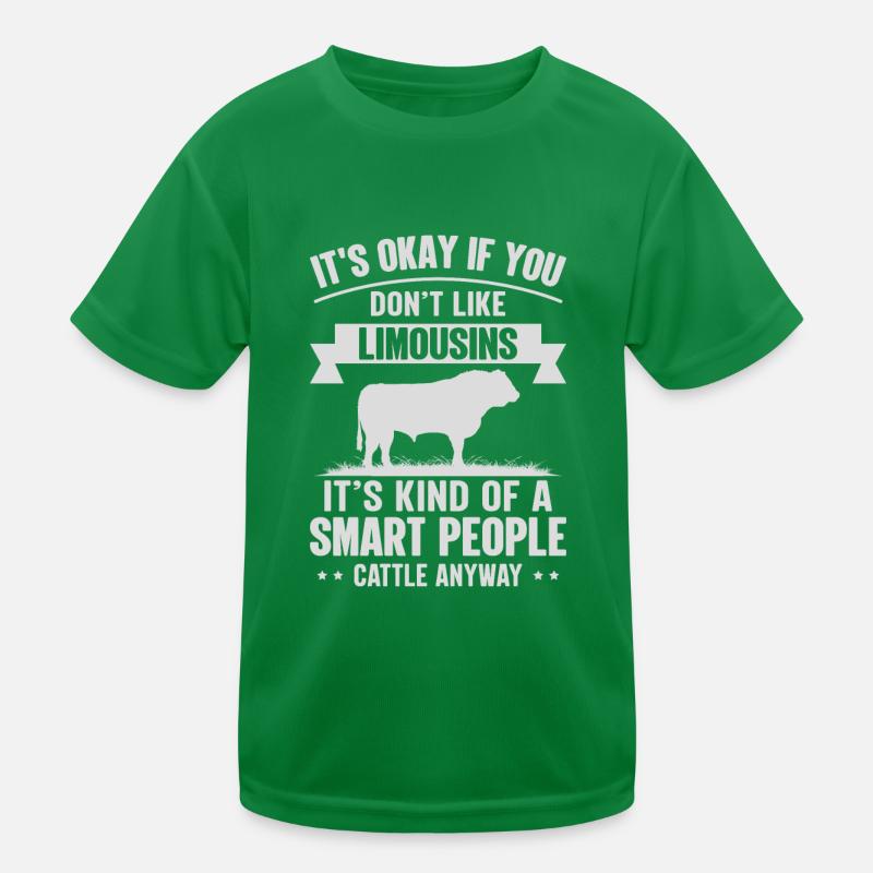 Smart People - Limousines de vaches T-shirt sport Enfant